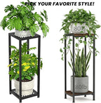 TOSKING Tall Plant Stand Indoor – 2-Tier Modern Metal Shelf, Heavy Duty - Image 8