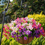 Artificial Flowers for Outdoor, UV Resistant Fake Silk Flowers, Realistic Faux - Image 6