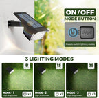 Kingsyard Solar Color Changing Lights 8 Colors, USB & Solar Powered Lights - Image 2