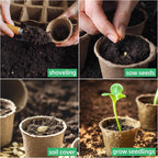 JERIA 200-Pack 3.15 Inch Peat Pots - Image 5