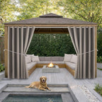 DIVA EN CAMINO DEC Water Resistant Outdoor Patio Curtain Darkening Thermal by DivaenCamino