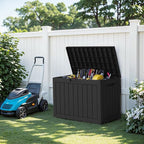 EasyUp 45 Gallon Outdoor Storage Box Waterproof, UV Resistant Deck Box Outdoor - Image 6