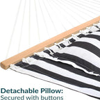 Sunnydaze Quilted Outdoor Hammock - Image 7
