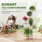 TOSKING 5 Tier Metal Plant Stand Indoor 48''H Tall, Heavy Duty Plant Shelf - Image 9