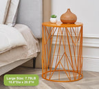 HFHOME Set of 3 Heavy-Duty Round End Side Table, Coffee Table - Image 3