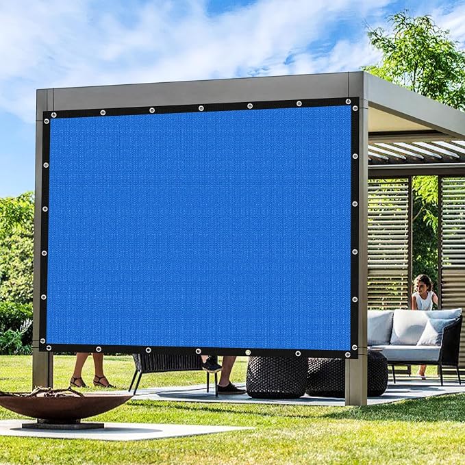 Artpuch Outdoor Pergola Shade Cover 7' X 24' Sun Shade Cloth by Artpuch