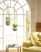 Dahey Macrame Plant Hanger Indoor Outdoor Hanging Planter Basket Large - Image 5