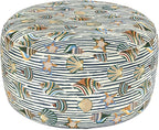 LVTXIII Indoor/Outdoor Extra Large Inflatable Ottoman Pouf D31 x H14 Inch by LVTXIII