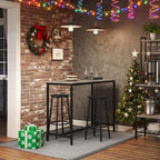 HOOBRO Bar Stools, Kitchen Round Height Stools - Image 2