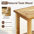Adirondack Side Table – Weather-Resistant Rectangular End Table - Image 4