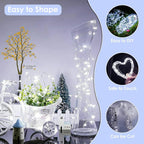 33Ft 100LED Fairy Lights Plug in, Waterproof String Lights Outdoor & Indoor 8 - Image 4