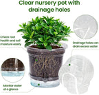 MIXC 18 Packs 6.5/5/4 Inch Self Watering Pots - Image 3