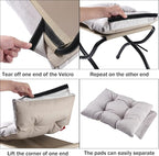 15" Foldable Foot Stool Ottoman - Image 9