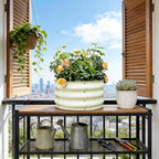 GARDMAX 2x2x1FT Galvanized Round Raised Garden Bed Kit, Metal Planter Boxes - Image 9
