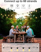 Svater Outdoor String Lights LED 25 FT, Patio Lights - Image 3