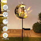 ZKLiLi Christmas Garden Solar Lights Pathway Stake Lights Moon Fairy - Image 3