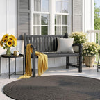Outdoor Bench, Waterproof & Weatherproof Garden Bench - Image 2