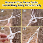2Pack Hammocks |Camping Hammock | Portable Outdoor Hammock Set | - Image 4