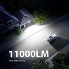 Onforu 100W LED Motion Sensor Outdoor Lights, Dusk to Dawn Flood Light Outdoor - Image 3