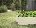 Plant & Plot Galvanized Raised Garden Beds Outdoor // 3×3×1 ft Planter Raised - Image 4
