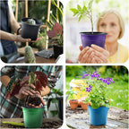 Oubest 30Pack Nursery Pots Plastic - Image 5