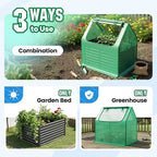 Quictent 4x3x2ft Galvanized Raised Garden Bed - Image 3