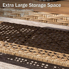 PHI VILLA Sectional Outdoor Couch, Small Patio Furniture Set - Image 8