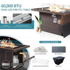NICESOUL 7 Piece Patio Furniture Set - Image 5
