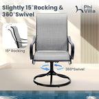 PHI VILLA Patio Dining Set - Image 2