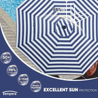Tempera Patio Market Outdoor Table Umbrella - Image 3