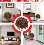 Artificial Boxwood Topiary Tree - Image 7