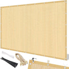 Artpuch 90% Sun Shade Cloth, 8 x 10 FT Pergola Shade Cover Canopy by Artpuch