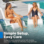 Step2 Vero Adirondack Chair, Stylish Poolside Lounger, Fade-Resistant, - Image 7