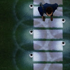 Solar Lights Outdoor Pathway Waterproof 8 Pack Cold White LED Acrylic Mushroom - Image 7