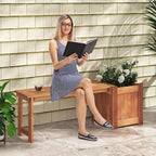 Giantex Set of 2 Outdoor Bench - Image 4