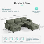 LINSY HOME Modular Sectional Sofa - Image 2