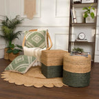 REDEARTH · Cube Pouf Foot Stool Ottoman - Image 2