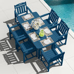 HDPE Outdoor Patio Dining Set by Suunyn