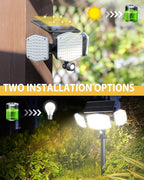 Solar Motion Sensor Outdoor Lights - Image 2