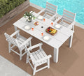 GREENVINES 5-Piece Outdoor Dining Set | HDPE | Patio Table and Chairs Sets by GreenVines