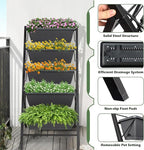 COSTWAY Vertical Raised Garden Bed, 5 Tier Planter Box - Image 7