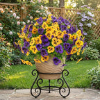 18 Pcs Artificial Fake Pansy Flowers - Image 6