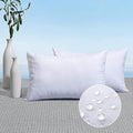 MIULEE Pack of 2 12x24 Outdoor Pillow Inserts, Outdoor Throw Pillows by MIULEE