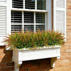 Ivydale 12Pcs Artificial Plants Outdoor Fake Plastic Grass Spring Decor UV - Image 5