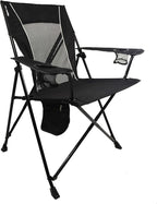 Kijaro Foldable Camping Chair, Vik Black by Kijaro