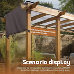 Universal Pergola Replacement Canopy Outdoor Canopy Shade Cover Waterproof - Image 6