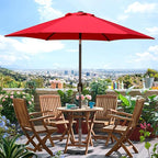 Blissun 7.5 ft Patio Umbrella, Yard Umbrella, Outdoor Market Umbrella - Image 6