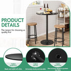 Shahoo Round Bar Table, Cocktail Table - Image 6