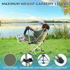 Kids Hammock Chair, Adjustable Kids Camping Chair, Folding Chair - Image 7