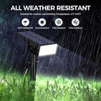 Solar Spot Lights Outdoor, Solar Lights Outdoor Waterproof IP65, 4 Brightness - Image 6
